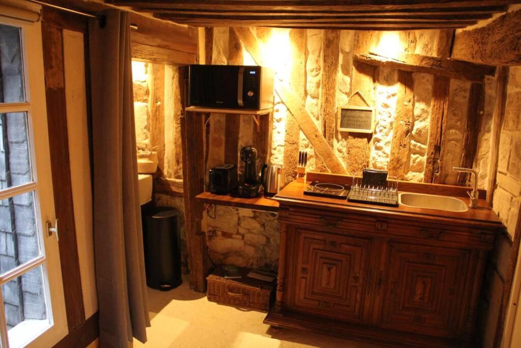 Cosy Studio Place Sainte Catherine Honfleur Kültér fotó