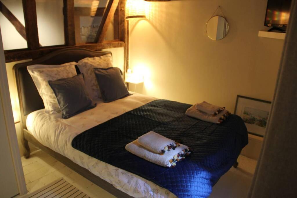 Cosy Studio Place Sainte Catherine Honfleur Kültér fotó