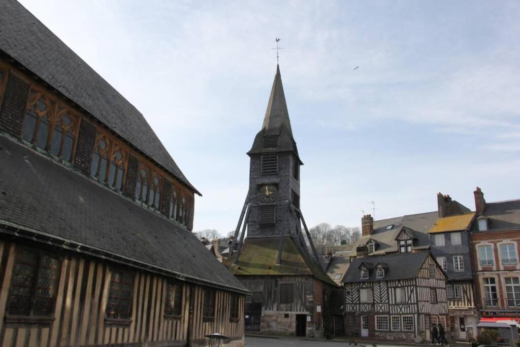 Cosy Studio Place Sainte Catherine Honfleur Kültér fotó